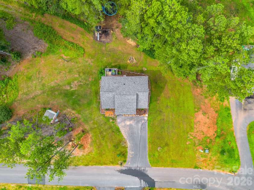 47 Heartleaf Lane, Columbus, NC 28722.  MLS# CAR4408758, YatesRealty ID 42904. Aerial view