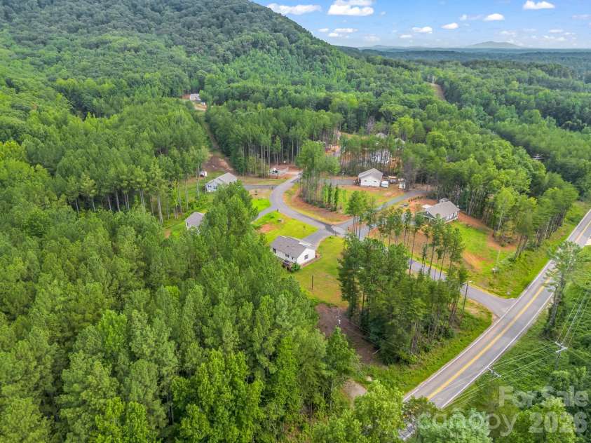 47 Heartleaf Lane, Columbus, NC 28722.  MLS# CAR4408758, YatesRealty ID 42904. Aerial View