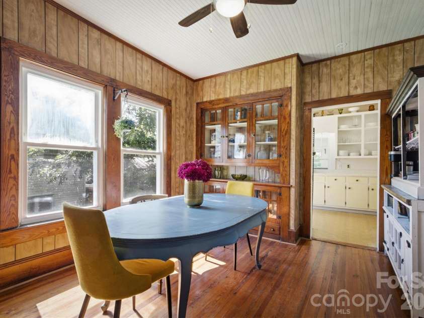 115 Evans Street, Morganton, NC 28655.  MLS# CAR4411941, YatesRealty ID 42908. Dining Room