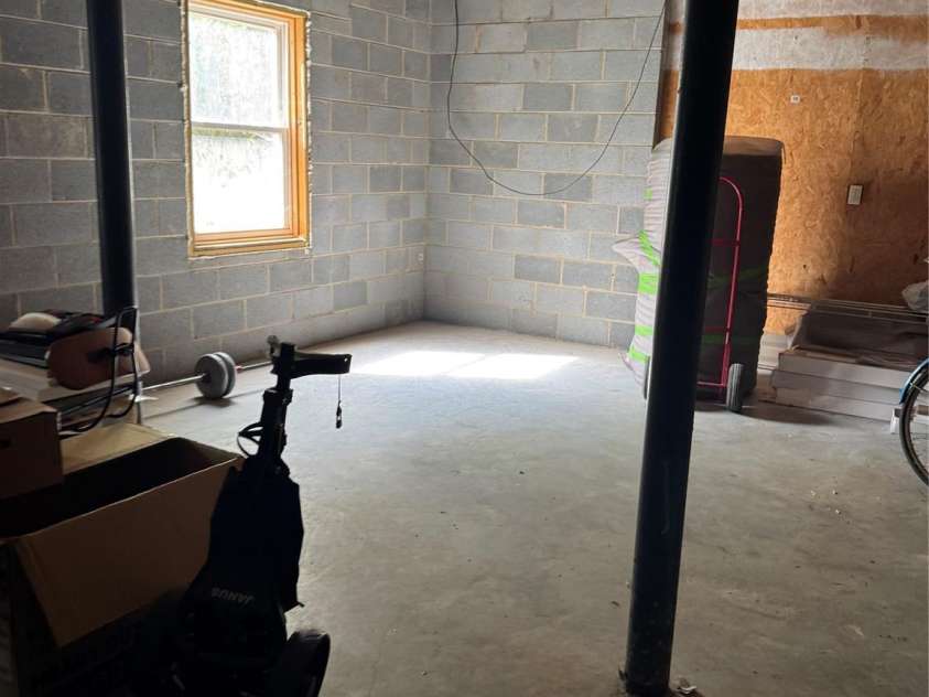 1886 Old Linville Road, Marion, NC 28752.  MLS# CAR4410849, YatesRealty ID 42909. Basement