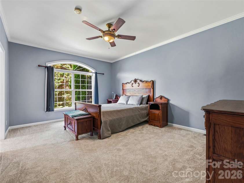 1082 Main Street, Mars Hill, NC 28754.  MLS# CAR4406636, YatesRealty ID 42931. Spacious Primary bedroom with ensuite bath