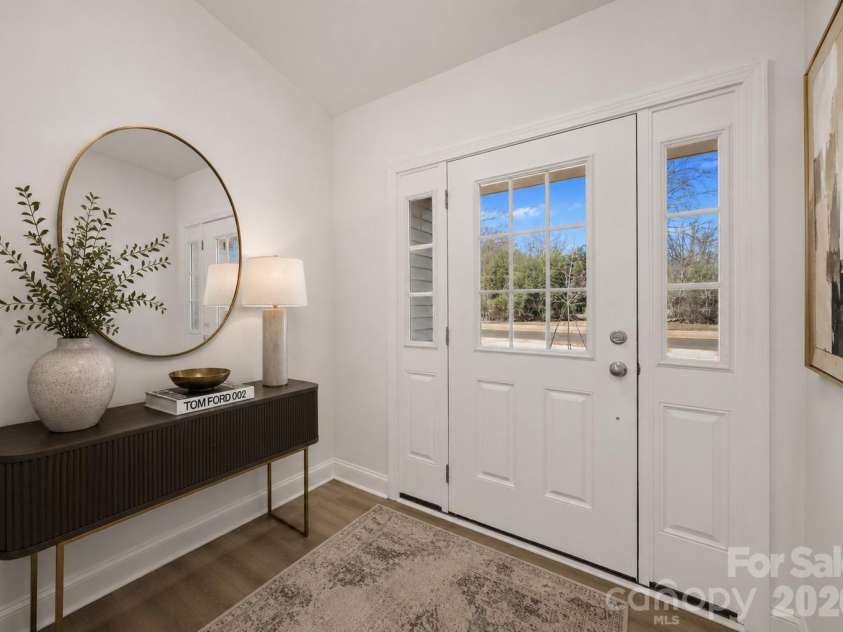 7629 Ethora Way, Charlotte, NC 28216.  MLS# CAR4382642, YatesRealty ID 42932. Entry - Digital Representation.