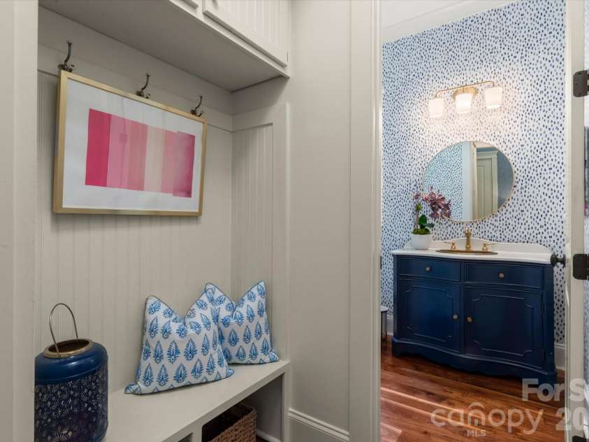 1122 Dobson Drive, Waxhaw, NC 28173.  MLS# CAR4406778, YatesRealty ID 42947. Function meets form in this highly organized transition space, positioned perfectly off the garage entrance.