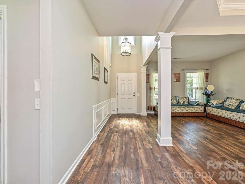 2505 Mullis Lane, Matthews, NC 28105.  MLS# CAR4405649, YatesRealty ID 42957. 