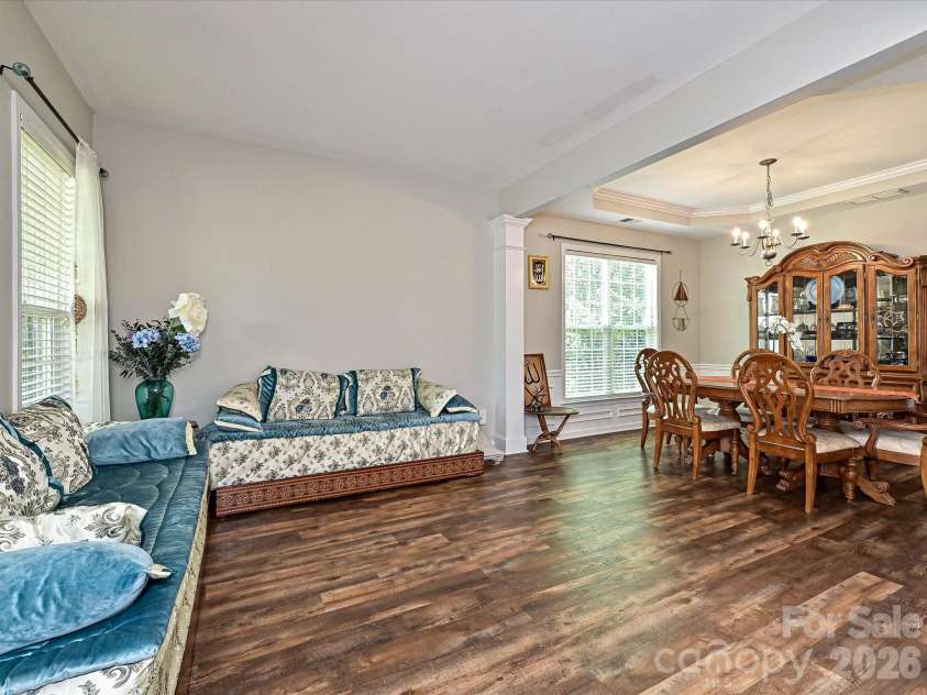 2505 Mullis Lane, Matthews, NC 28105.  MLS# CAR4405649, YatesRealty ID 42957. 