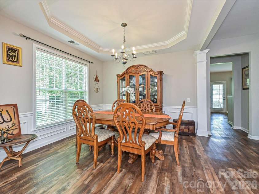 2505 Mullis Lane, Matthews, NC 28105.  MLS# CAR4405649, YatesRealty ID 42957. 