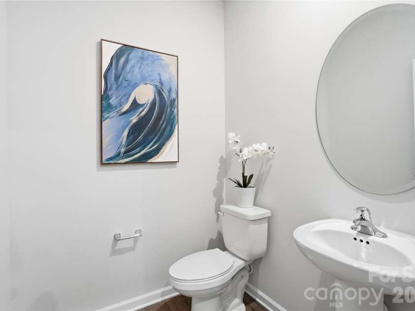 1326 Honey Trail, Monroe, NC 28112.  MLS# CAR4410737, YatesRealty ID 42961. Powder room