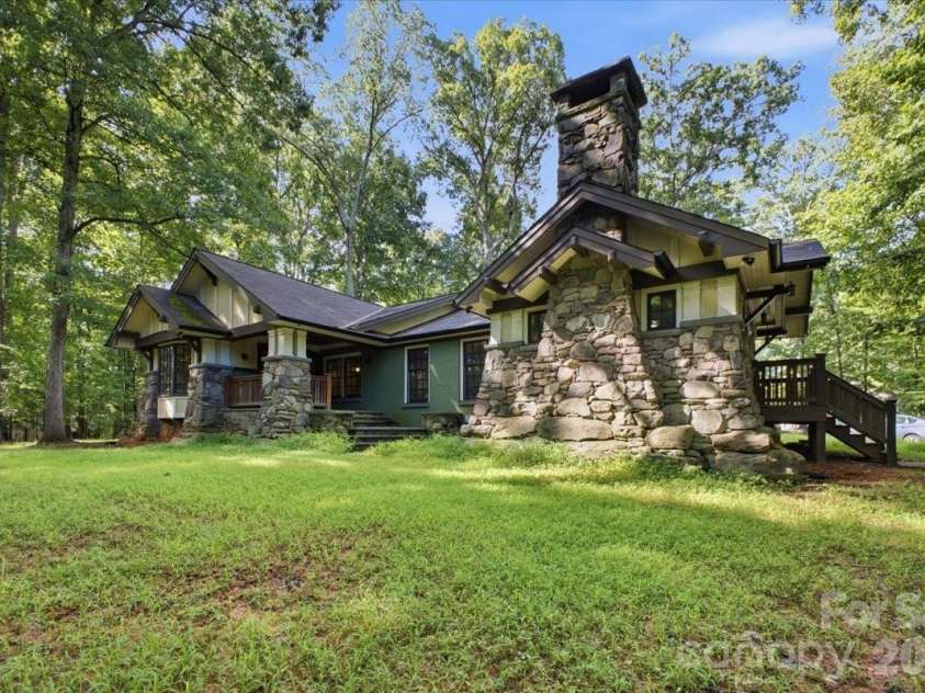 9601 Belt Road, Midland, NC 28107.  MLS# CAR4412563, YatesRealty ID 42969. Front view showing addition on right.