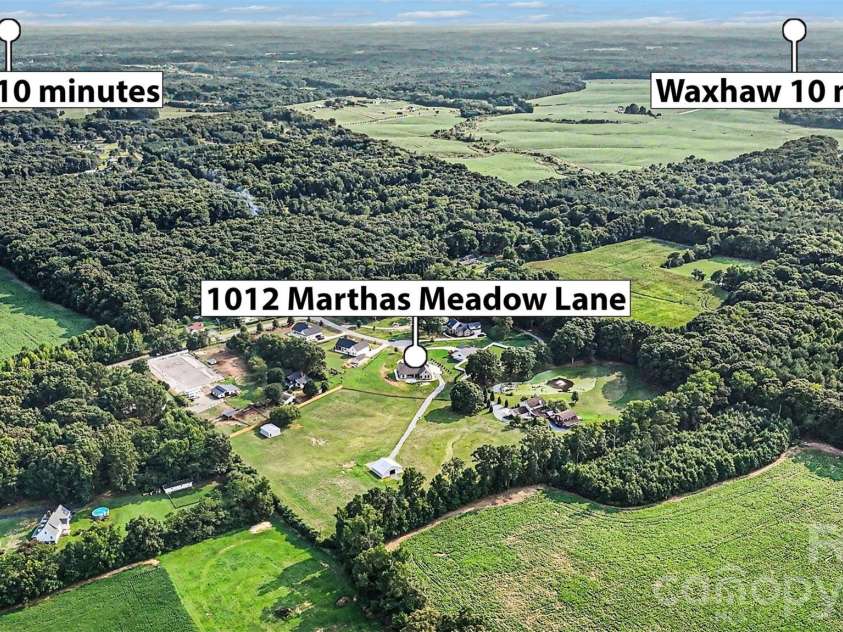 1012 Marthas Meadow Lane, Monroe, NC 28112.  MLS# CAR4404844, YatesRealty ID 42979. 