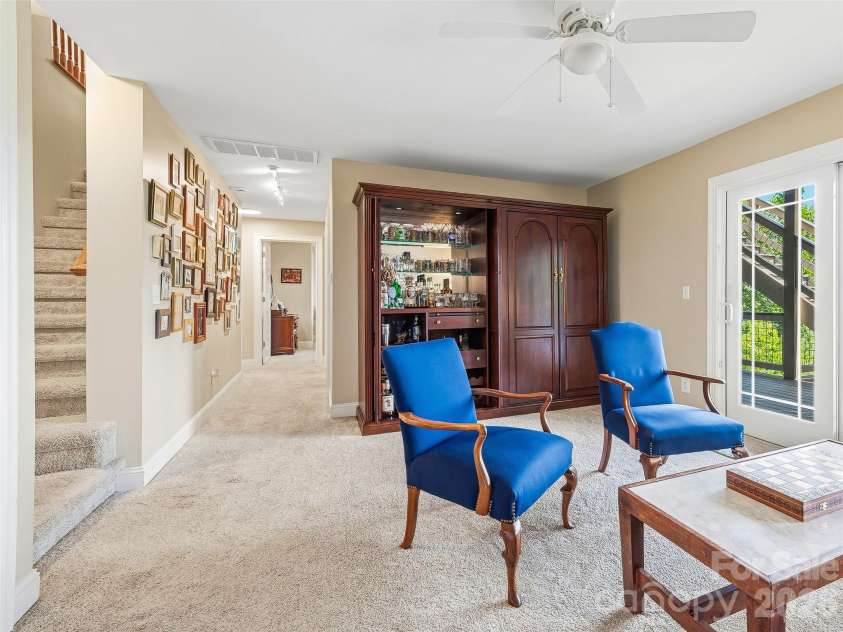 15 Patton Circle, Asheville, NC 28804.  MLS# CAR4402292, YatesRealty ID 42980. Light and bright lower level.
