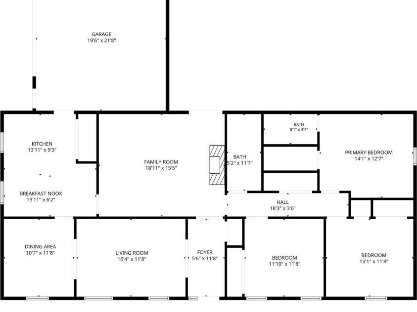 3120 Middlebrook Drive, Clemmons, NC 27012.  MLS# CAR4412749, YatesRealty ID 42985. 