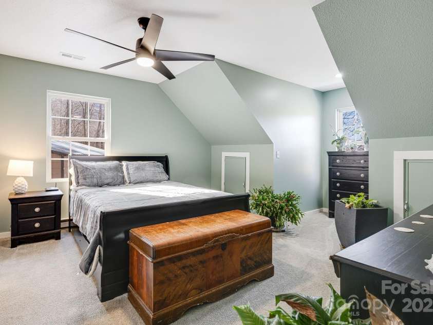 110 Red Wolf Lane, Mars Hill, NC 28754.  MLS# CAR4239848, YatesRealty ID 4299. Upstairs bedroom