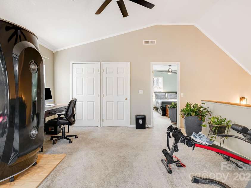 110 Red Wolf Lane, Mars Hill, NC 28754.  MLS# CAR4239848, YatesRealty ID 4299. Upstairs gym/office space