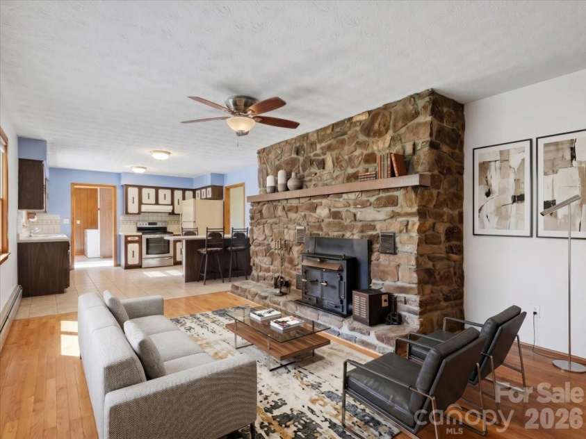 235 Rolling Ridge Loop, Burnsville, NC 28714.  MLS# CAR4408008, YatesRealty ID 42994. Virtually Enhanced with Furniture