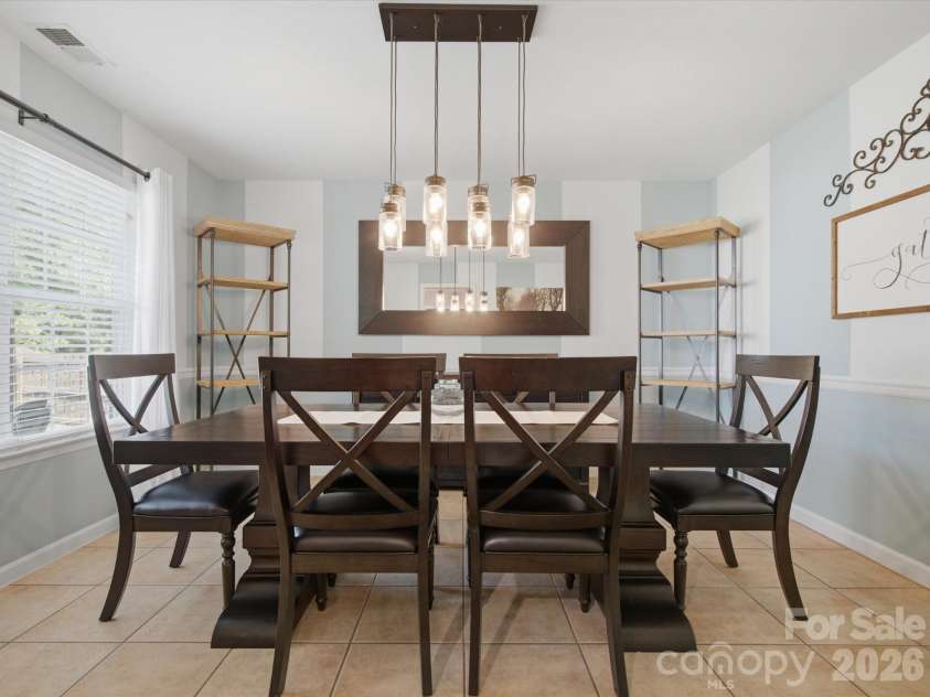 8807 Royal Bluff Drive, Charlotte, NC 28269.  MLS# CAR4411942, YatesRealty ID 42995. Dining Room