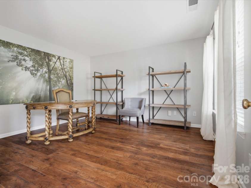 8807 Royal Bluff Drive, Charlotte, NC 28269.  MLS# CAR4411942, YatesRealty ID 42995. Downstairs Office