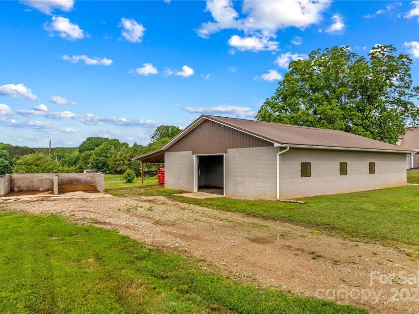 296 Hicks Creek Road, Troutman, NC 28166.  MLS# CAR4266143, YatesRealty ID 430. Another View of Barn
