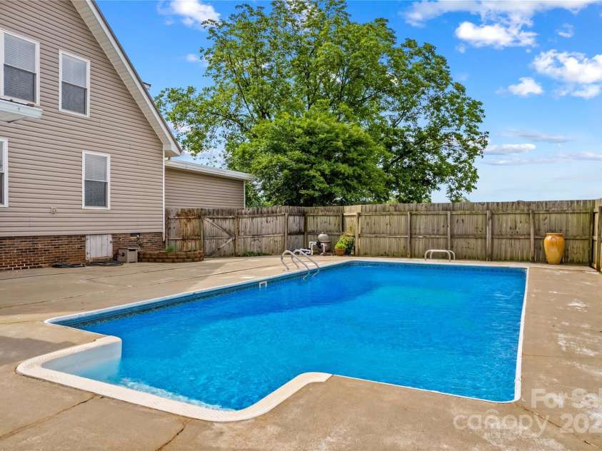296 Hicks Creek Road, Troutman, NC 28166.  MLS# CAR4266143, YatesRealty ID 430. Another view of Pool