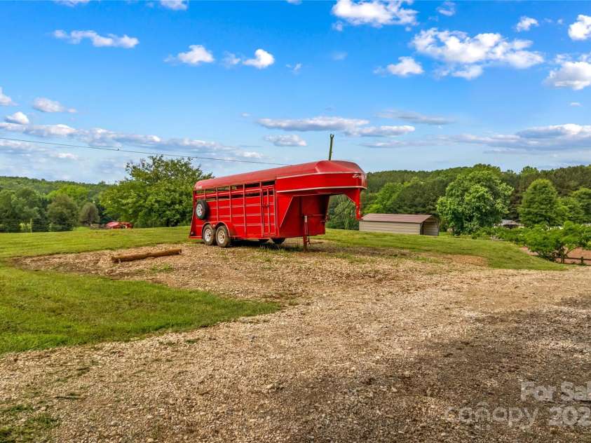 296 Hicks Creek Road, Troutman, NC 28166.  MLS# CAR4266143, YatesRealty ID 430. Plenty of Parking area for Trailer, Camper, Boat