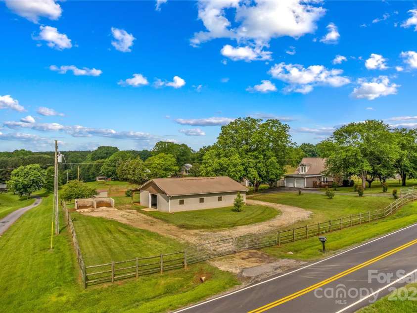 296 Hicks Creek Road, Troutman, NC 28166.  MLS# CAR4266143, YatesRealty ID 430. View of Barn 