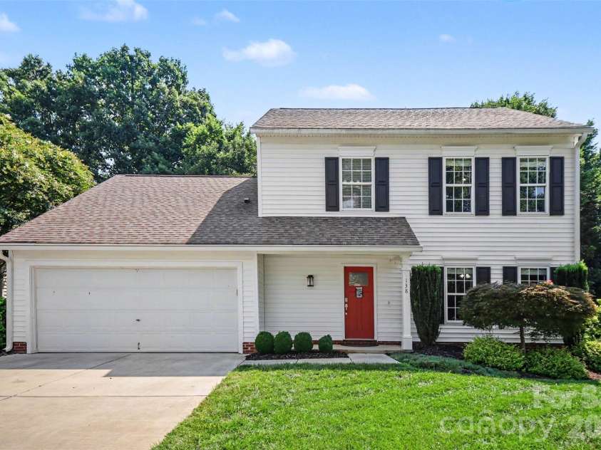 138 Nahcotta Drive, Mooresville, NC 28115.  MLS# CAR4407594, YatesRealty ID 43003. Exterior