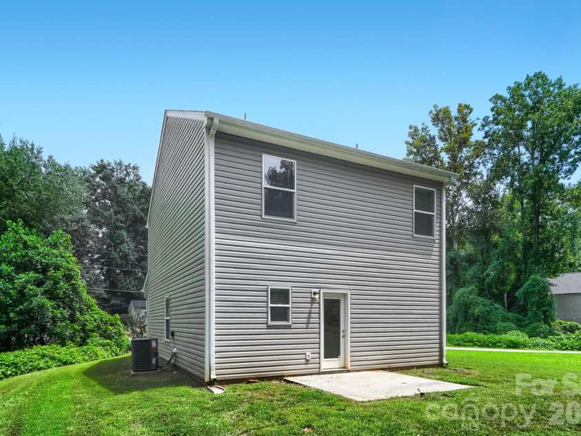 244 Valleybrook Lane, Troutman, NC 28166.  MLS# CAR4411289, YatesRealty ID 43004. Back View