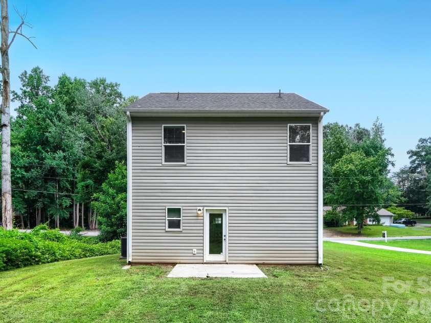 244 Valleybrook Lane, Troutman, NC 28166.  MLS# CAR4411289, YatesRealty ID 43004. Back View