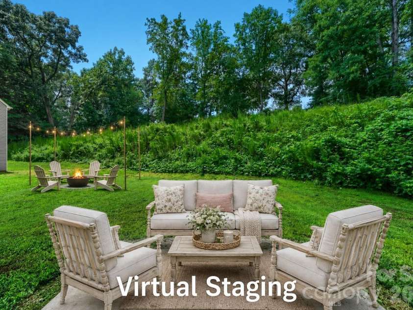 244 Valleybrook Lane, Troutman, NC 28166.  MLS# CAR4411289, YatesRealty ID 43004. Backyard Virtual Staging