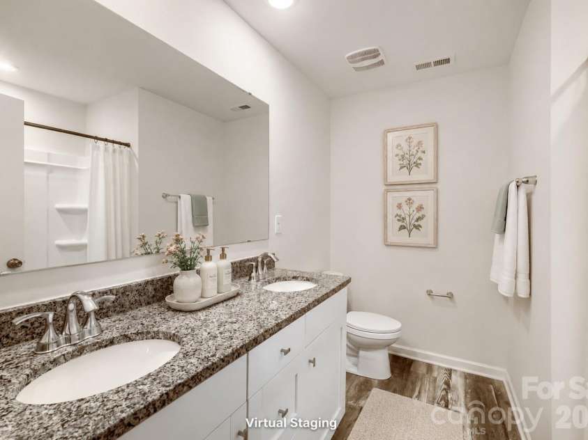 244 Valleybrook Lane, Troutman, NC 28166.  MLS# CAR4411289, YatesRealty ID 43004. Primary Bath Virtual Staging