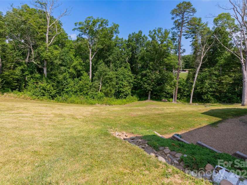 460 Panther Branch Road, Alexander, NC 28701.  MLS# CAR4293485, YatesRealty ID 4301. Back Yard
