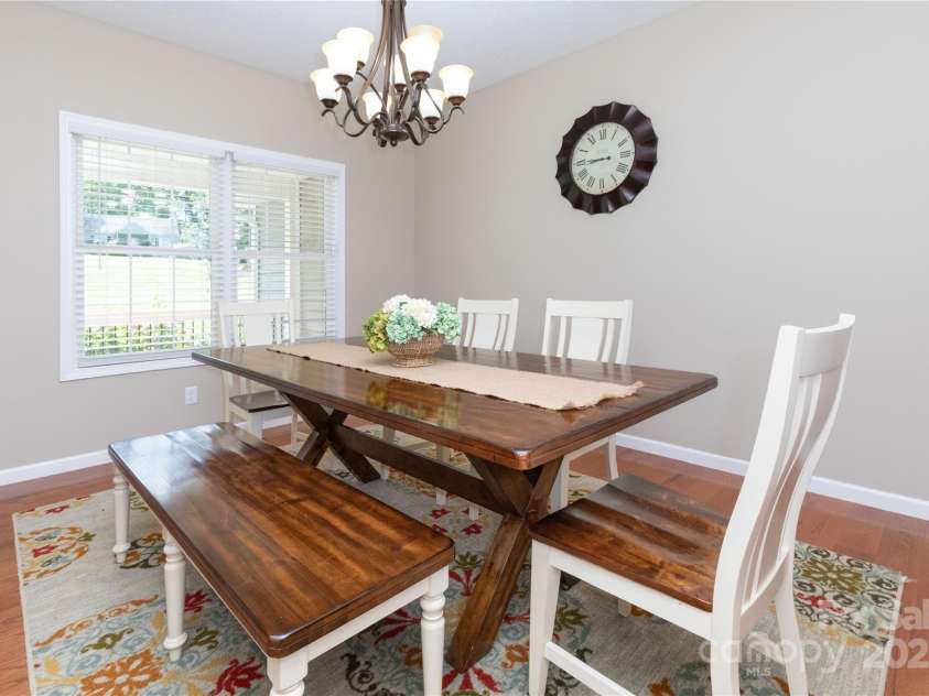 460 Panther Branch Road, Alexander, NC 28701.  MLS# CAR4293485, YatesRealty ID 4301. Dining Room