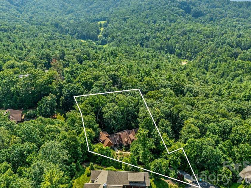 90 Ashley Woods Drive, Arden, NC 28704.  MLS# CAR4392883, YatesRealty ID 43011. Ariel view