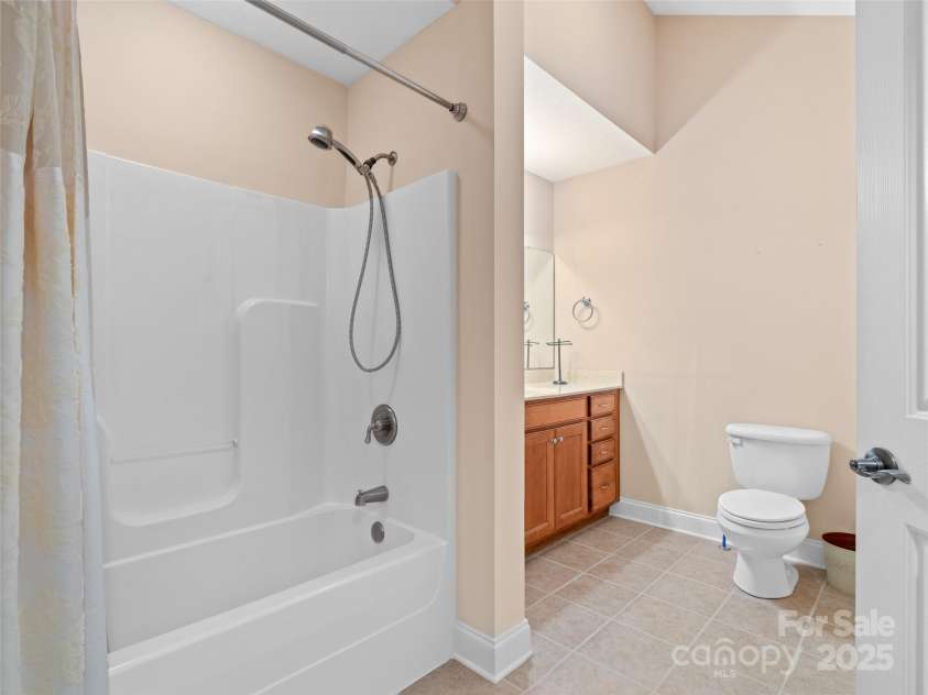 76 Mountain Meadow Circle, Weaverville, NC 28787.  MLS# CAR4208064, YatesRealty ID 4303. Bathroom directly off of second bedroom.