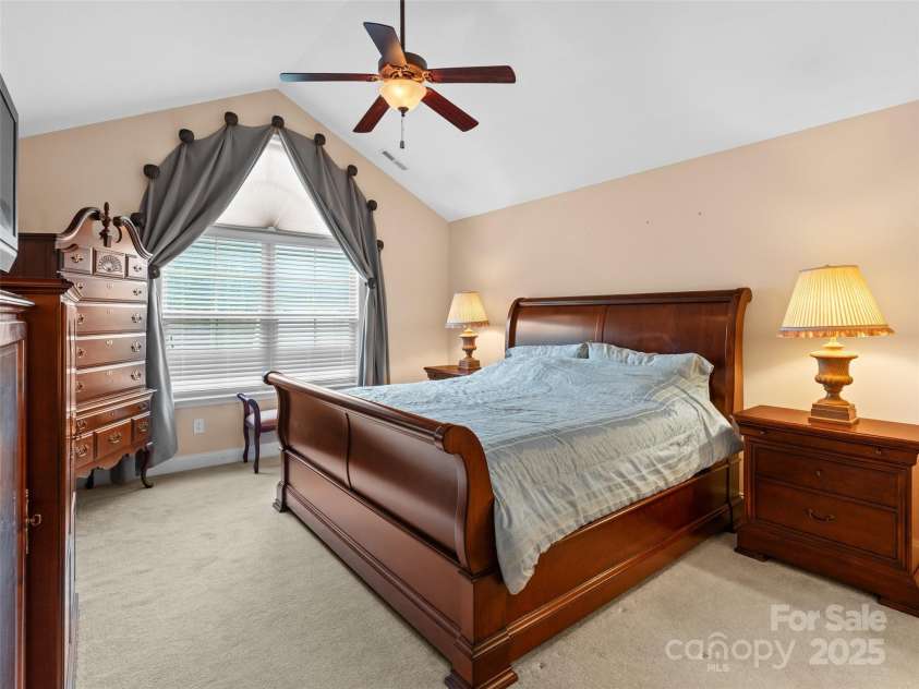 76 Mountain Meadow Circle, Weaverville, NC 28787.  MLS# CAR4208064, YatesRealty ID 4303. Primary bedroom.