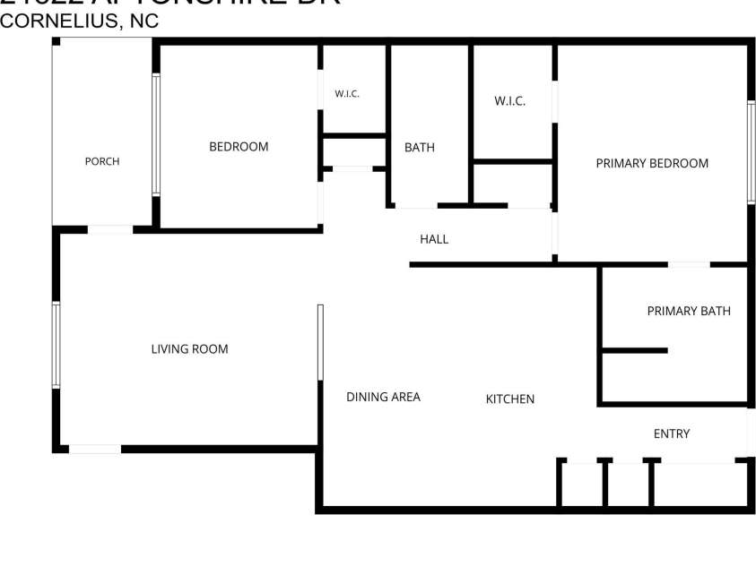 21622 Aftonshire Drive, Cornelius, NC 28031.  MLS# CAR4410246, YatesRealty ID 43052. 