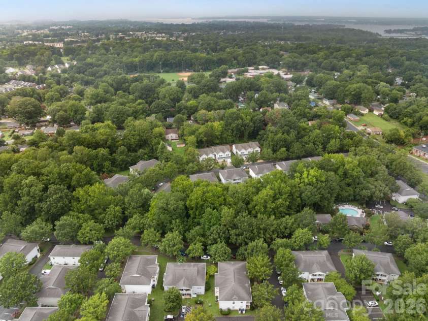 21622 Aftonshire Drive, Cornelius, NC 28031.  MLS# CAR4410246, YatesRealty ID 43052. Aerial