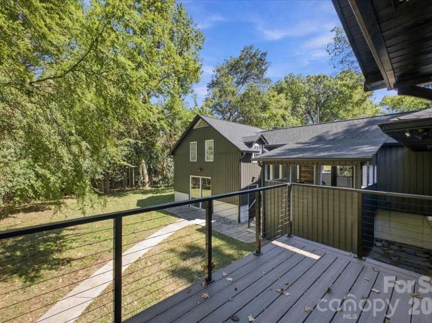 3301 Archdale Drive, Charlotte, NC 28210.  MLS# CAR4429085, YatesRealty ID 4306. Private primary balcony