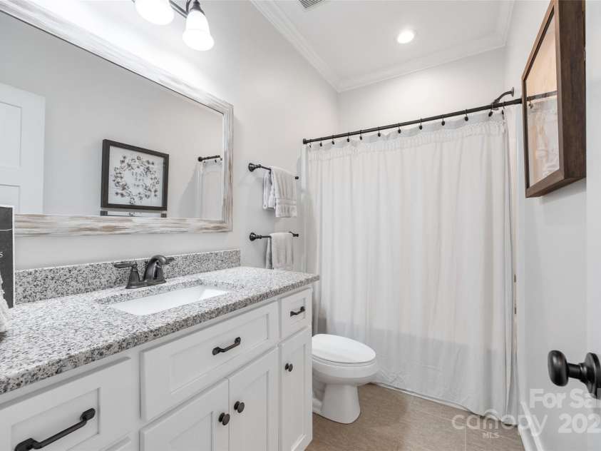 1715 Hopewell Road, Rock Hill, SC 29730.  MLS# CAR4310863, YatesRealty ID 4307. Full bathroom on the main floor.