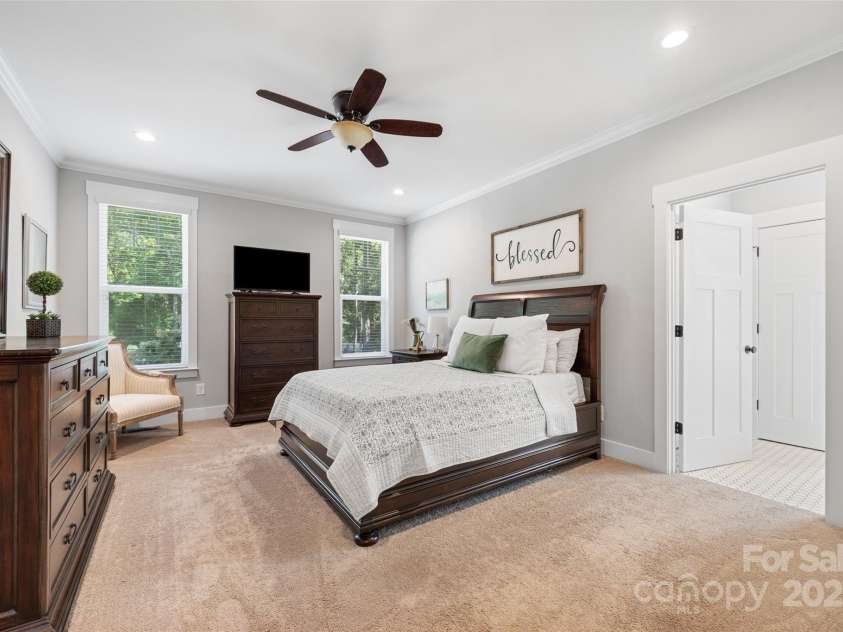 1715 Hopewell Road, Rock Hill, SC 29730.  MLS# CAR4310863, YatesRealty ID 4307. Large primary suite.