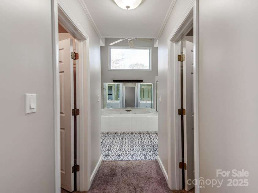 5839 Painted Fern Court, Charlotte, NC 28269.  MLS# CAR4204621, YatesRealty ID 4307. Dual Walk-In Closets to Owner's Suite Bathroom