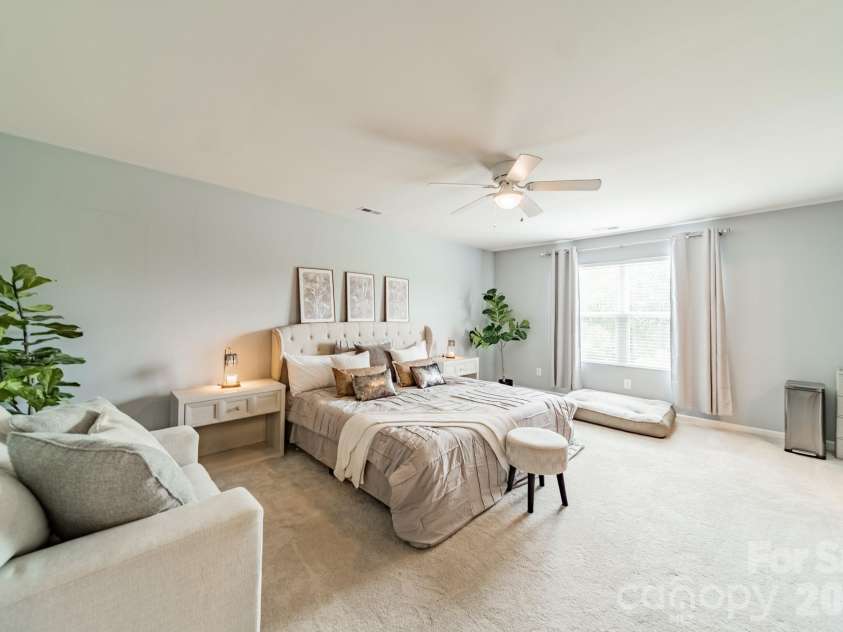 10003 Blue Stream Lane, Indian Trail, NC 28079.  MLS# CAR4408302, YatesRealty ID 43078. Primary Bedroom