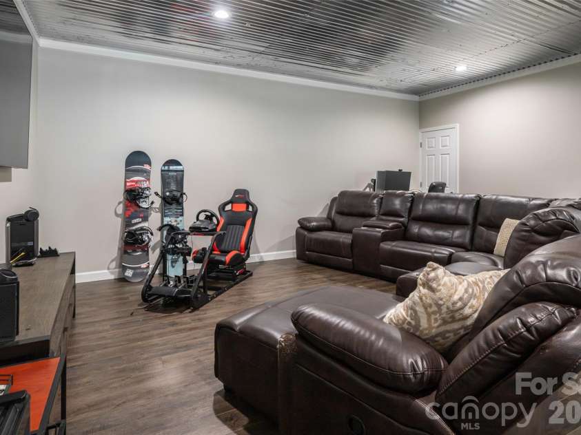 4398 Belmont Drive, Morganton, NC 28655.  MLS# CAR4402124, YatesRealty ID 43080. Rec room