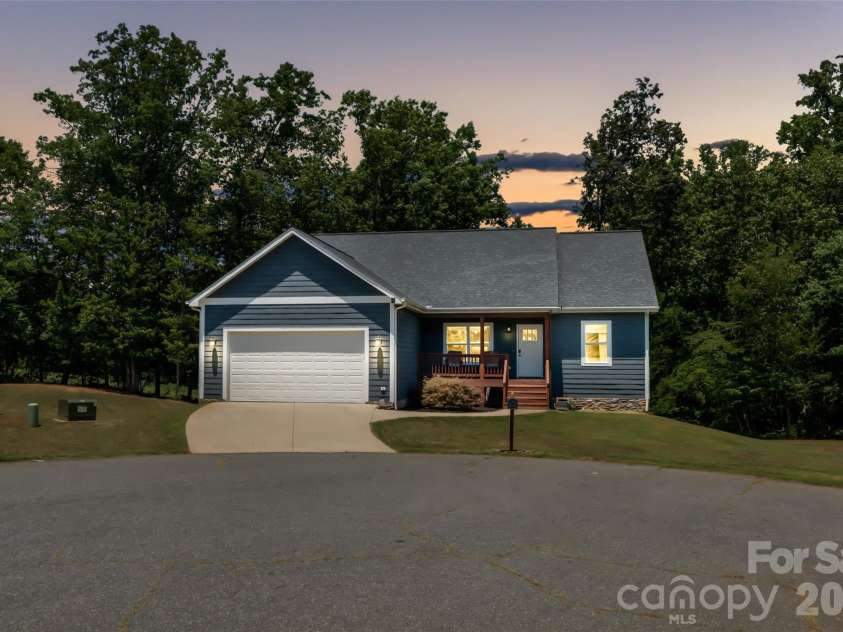 4398 Belmont Drive, Morganton, NC 28655.  MLS# CAR4402124, YatesRealty ID 43080. Virtual twilight