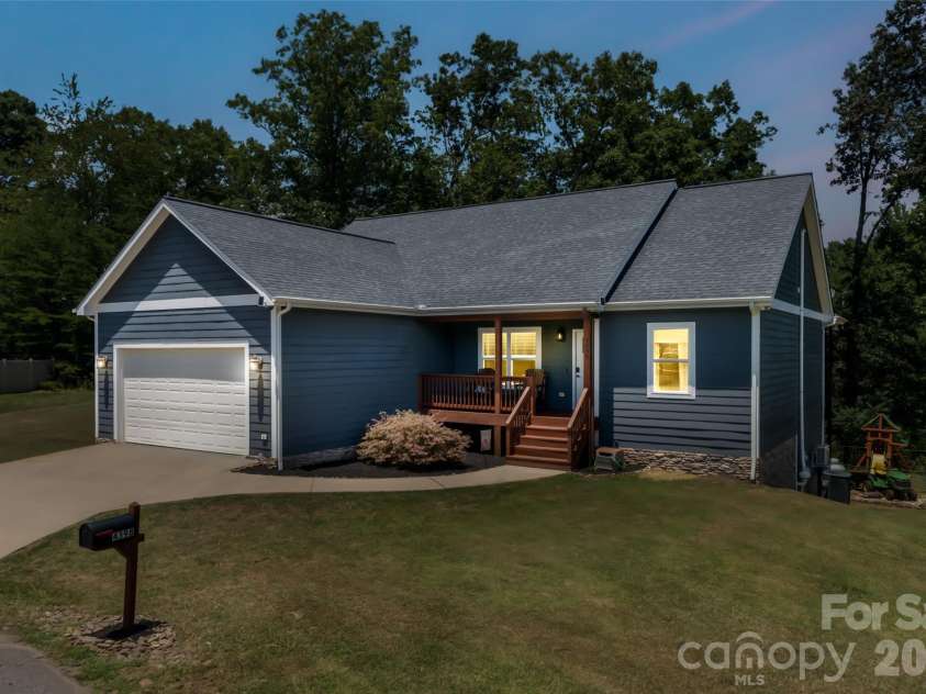 4398 Belmont Drive, Morganton, NC 28655.  MLS# CAR4402124, YatesRealty ID 43080. Virtual twilight