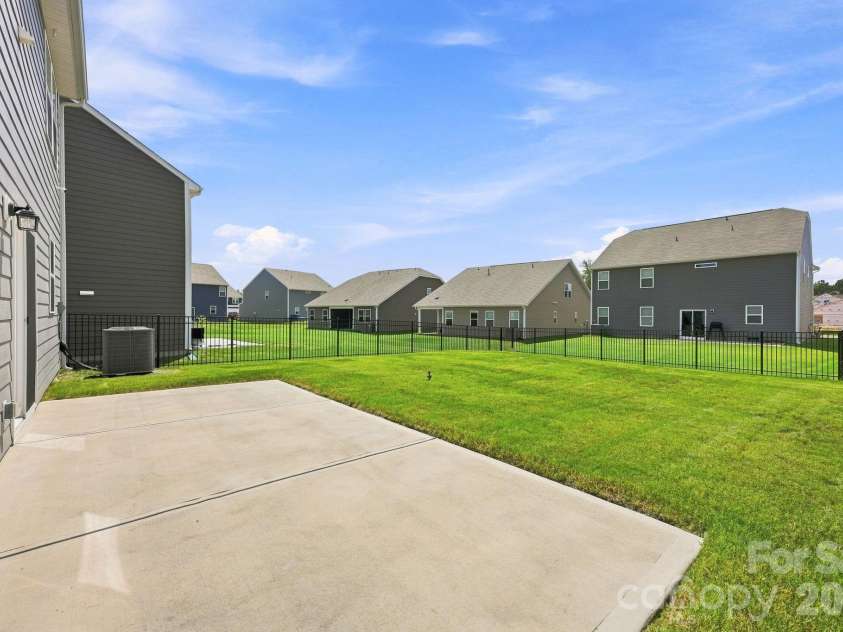 2062 Van Buren Road, Sherrills Ford, NC 28673.  MLS# CAR4410863, YatesRealty ID 43083. Large backyard with fence