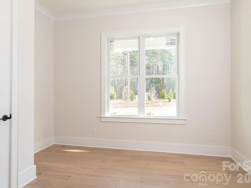 12813 Mayes Road, Huntersville, NC 28078.  MLS# CAR4189023, YatesRealty ID 4309. Study/office with closet and barn doors