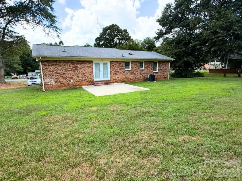 2109 Fernwood Drive, Shelby, NC 28152.  MLS# CAR4407672, YatesRealty ID 43090. Backyard