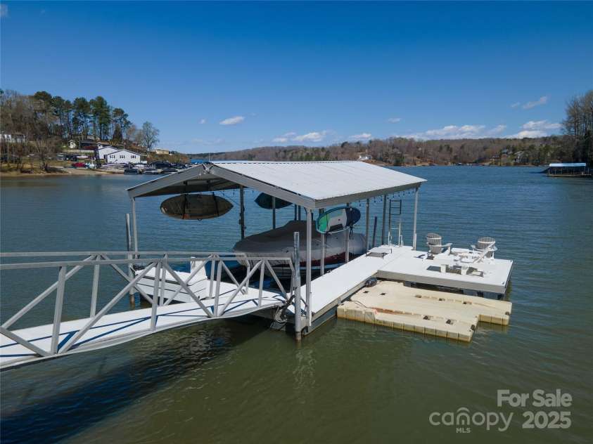 8172 Summit Ridge Drive, Catawba, NC 28609.  MLS# CAR4240630, YatesRealty ID 4310. Dock is fully permitted and ready for the buyer to transfer it.