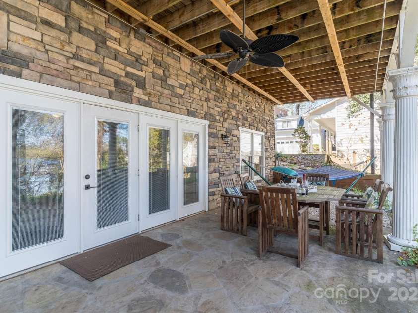 8172 Summit Ridge Drive, Catawba, NC 28609.  MLS# CAR4240630, YatesRealty ID 4310. Lower covered patio.