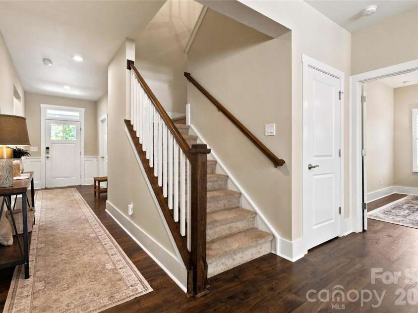 4108 Bent Green Lane, Monroe, NC 28112.  MLS# CAR4411876, YatesRealty ID 43129. Going upstairs...